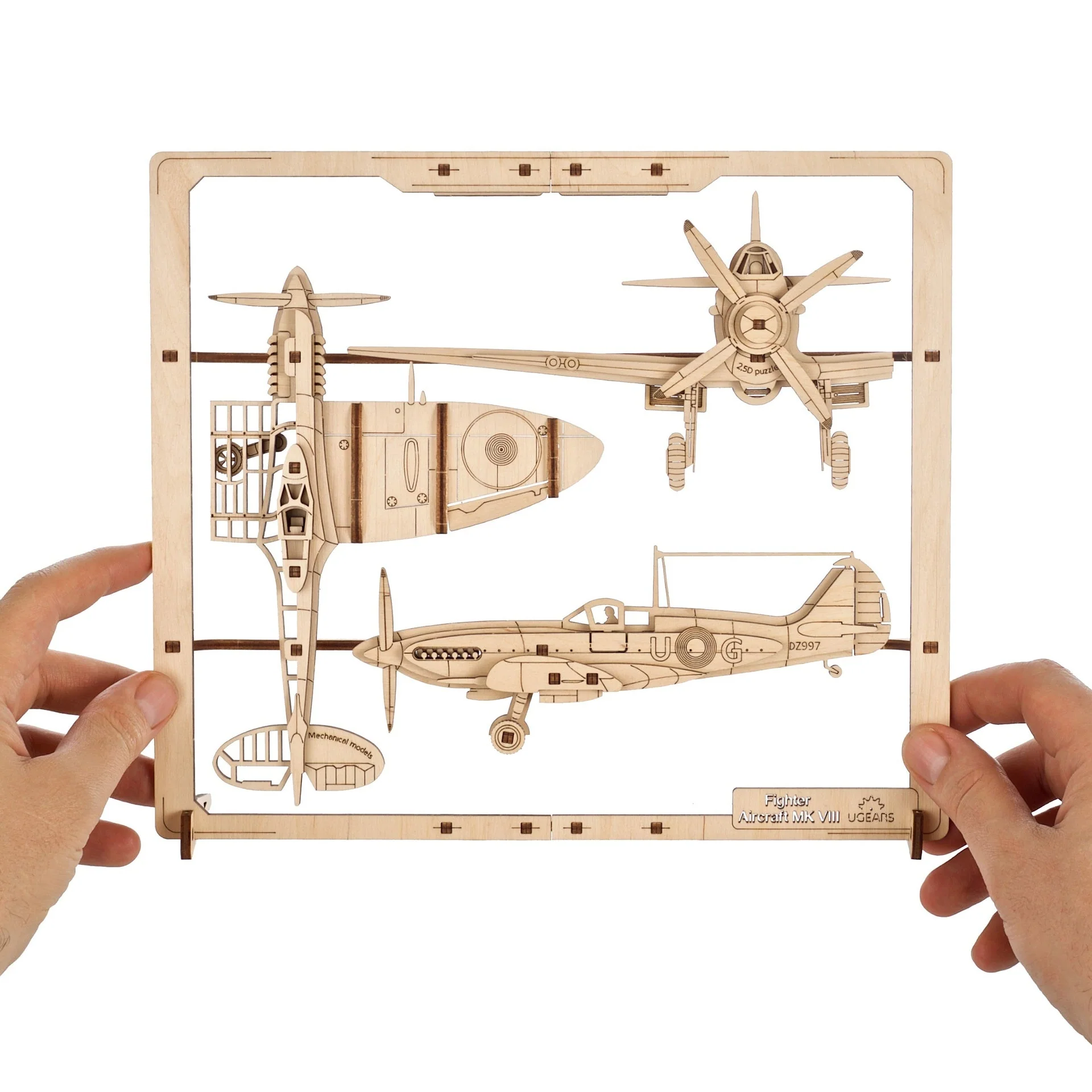 Fighter Aircraft 2.5D Puzzle - Image 4