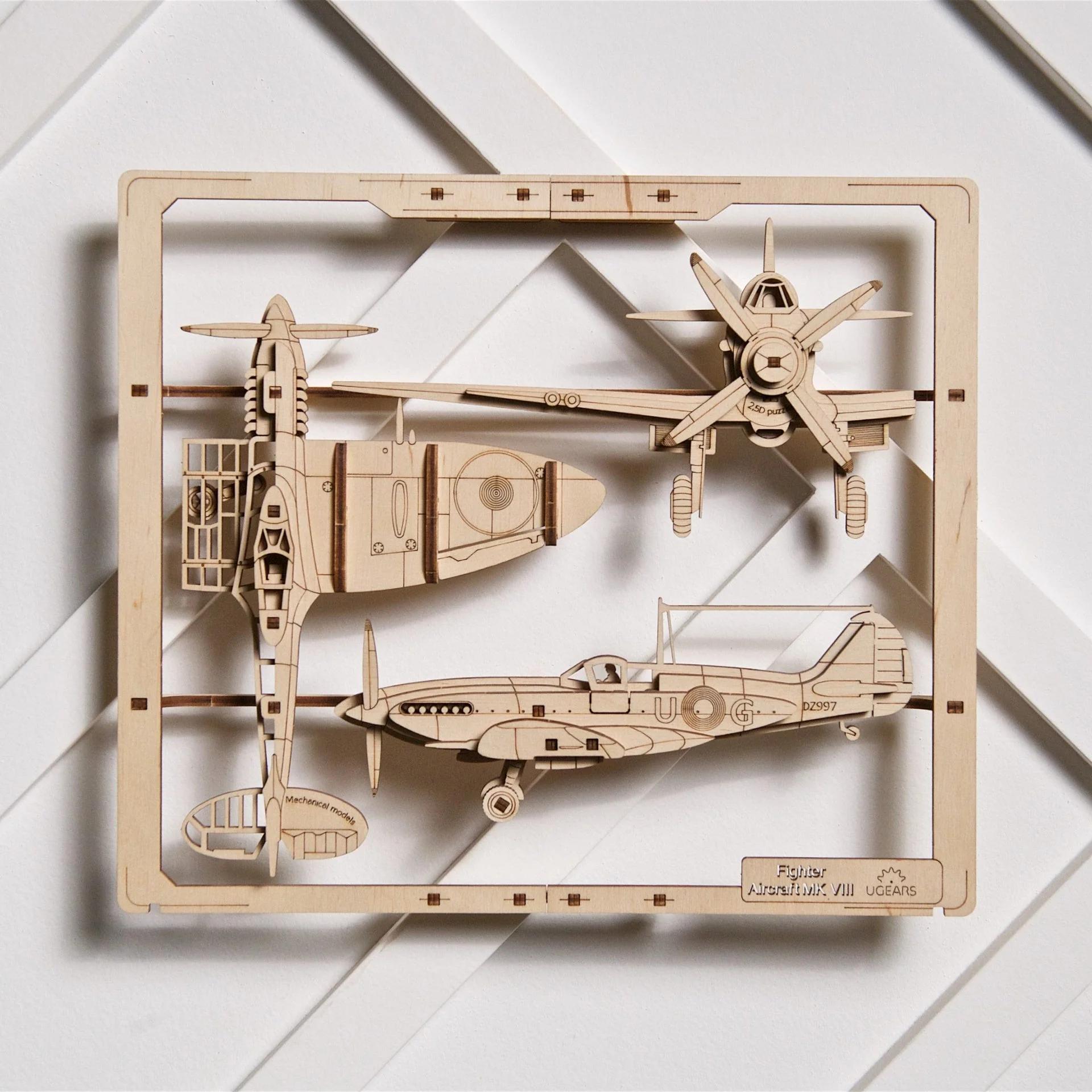 Fighter Aircraft 2.5D Puzzle - Image 8