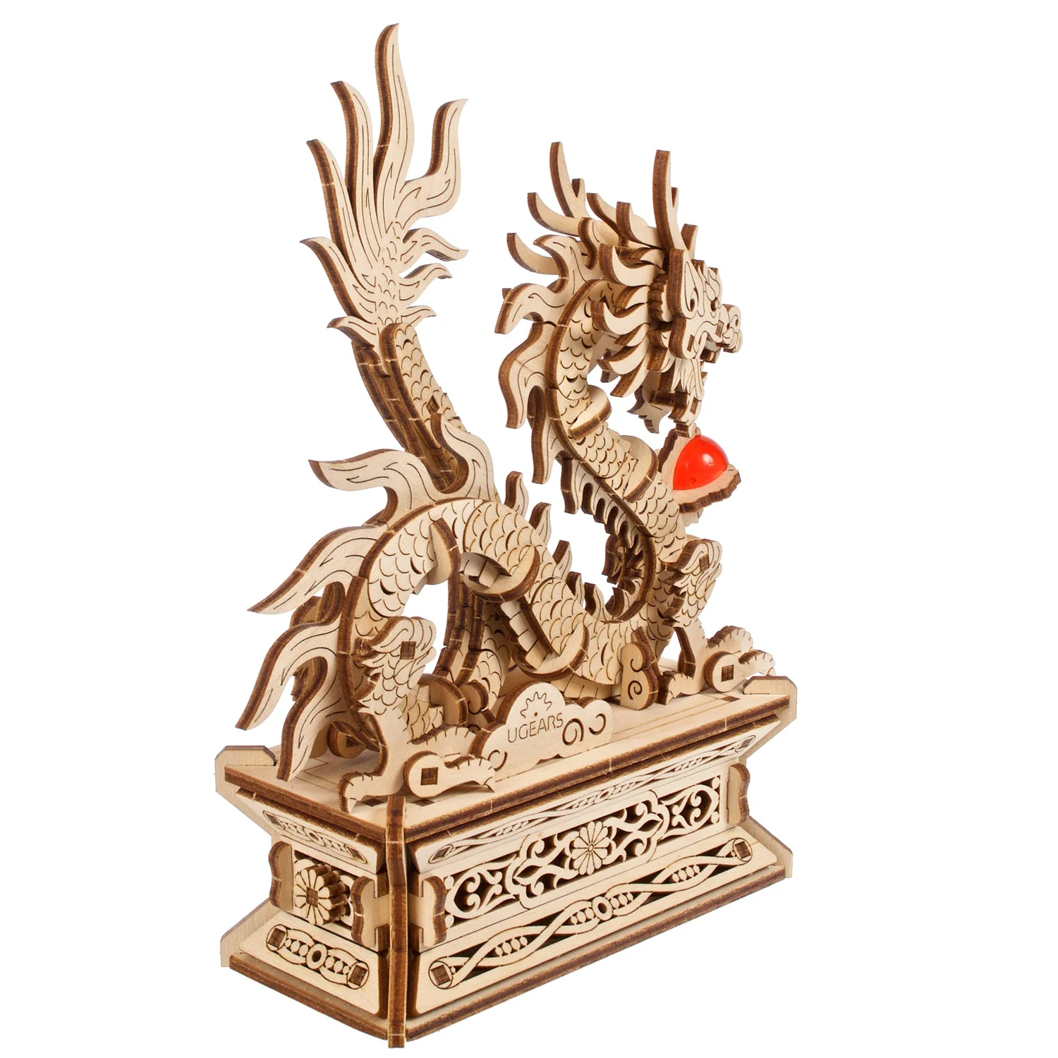 Wood Dragon Model - Image 3