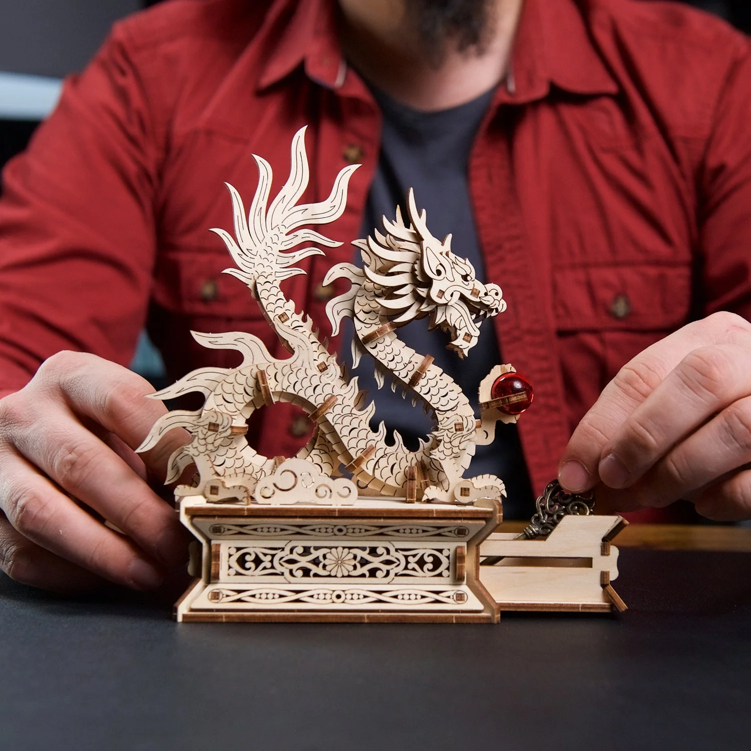 Wood Dragon Model - Image 7
